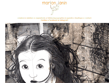Tablet Screenshot of marionjanin.com